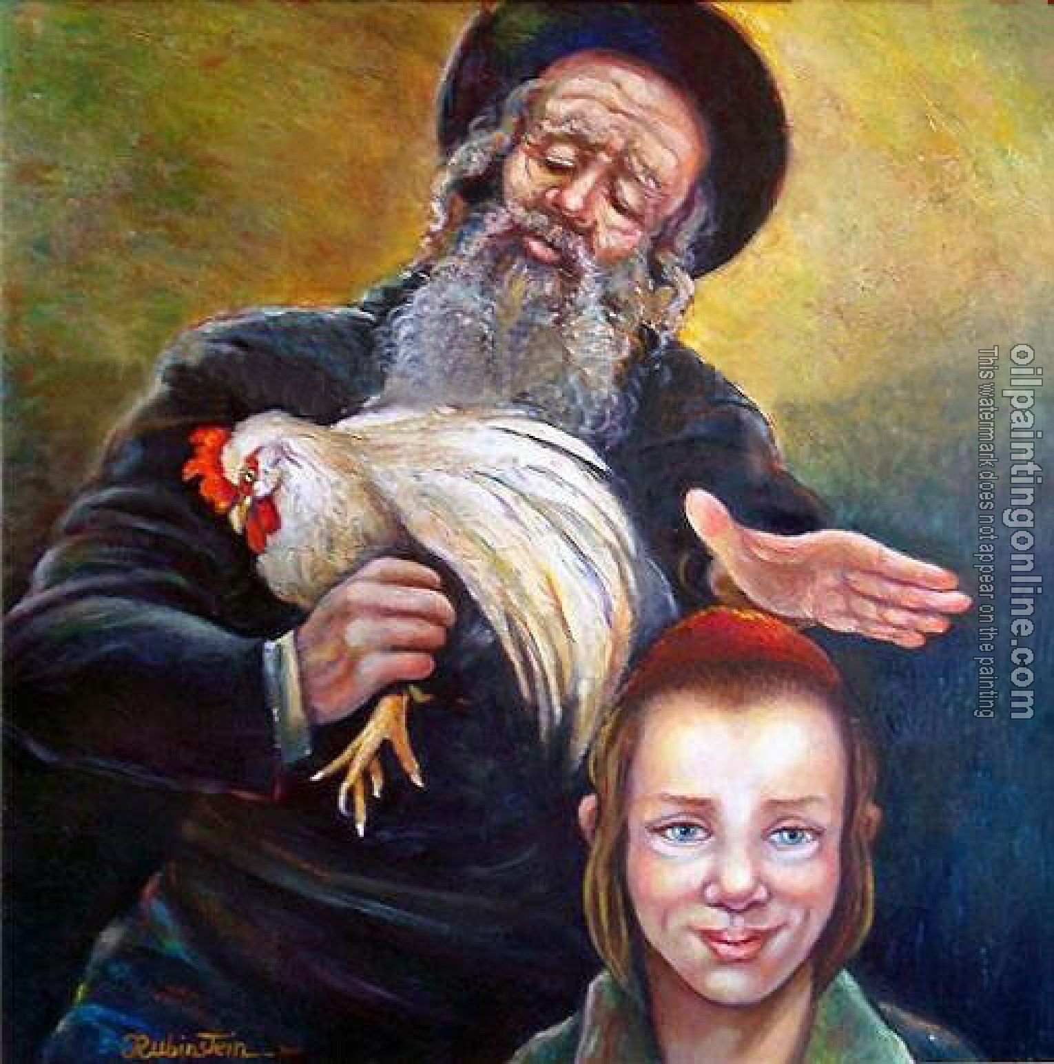 Oil Painting Reproduction - Jewish art